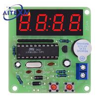 Цифровые 4-битные электронные часы AT89C2051, набор для самостоятельной сборки, Обучающий набор для Arduino 1005003263562058