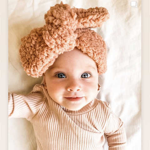 Повязка на голову для новорожденных, теплая плотная тканевая повязка для волос, детский тюрбан, головные повязки, зимние аксессуары для волос для малышей 1005003264588991