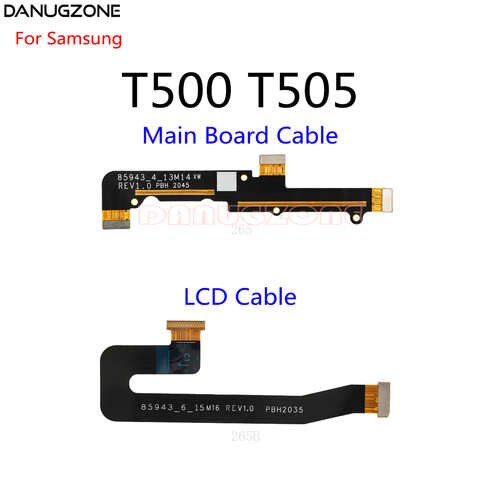Соединитель для основной материнской платы ЖК-дисплея гибкий ленточный кабель для Samsung Galaxy Tab A7 10,4 2020 T500 T505 SM-T500 основной гибкий кабель 1005003276939096