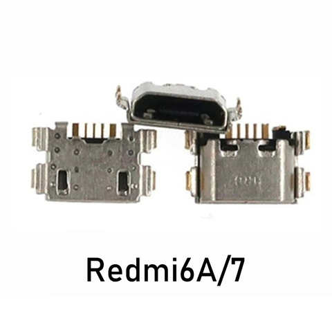 10-20 шт./лот USB-разъем для зарядного устройства, разъем для зарядного устройства Xiaomi Mi Play / A2 Lite / Redmi 6A 7 / Redmi 6 PRO 1005003283884233
