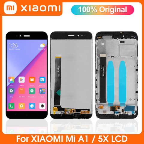 5,5 "оригинальный экран для Xiaomi Mi A1, ЖК-дисплей, сенсорный экран, дигитайзер в сборе, замена для Mi 5X, MiA1, Mi5X, MDG2, MDI2 1005003285102471