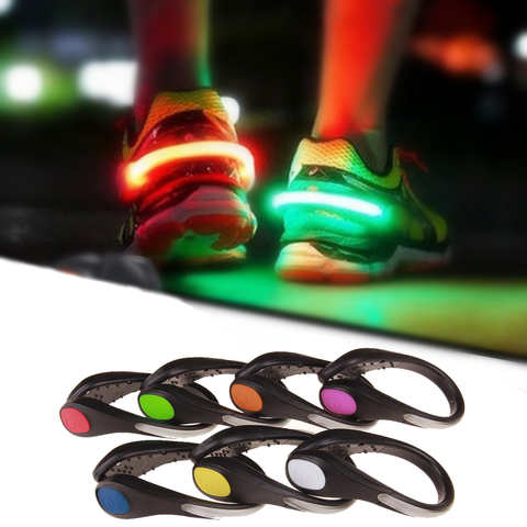 Зажим для обуви, светодиодное предупреждающее устройство, сильный свет, зажим для обуви для бега, велосипеда, светодиодная подсветка, зажим для обуви, светодиодный светящисветодиодный зажим 1005003292040436