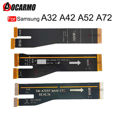 Новая материнская плата разъем гибкий кабель для Samsung Galaxy A42 A52 A72 A32 ремонт Запасная часть 1005003296225380