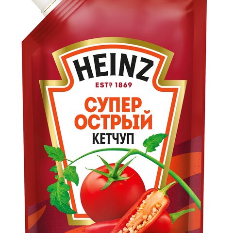 Heinz Кетчуп Супер Острый, 320 г 1005003298990926