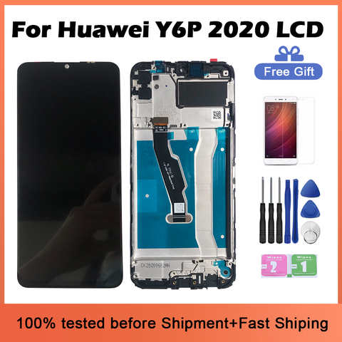 Новинка, ЖК-дисплей для Huawei Honor 9A + сменный сенсорный экран для Huawei Enjoy 10E Y6P 2020, экран 6,3 дюйма 1005003305761066