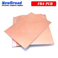 4 шт. FR4 PCB 10x15 см 10*15 односторонняя медная плакированная пластина набор PCB DIY ламинированная печатная плата 1005003307482197
