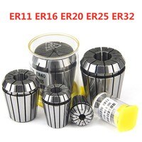 Стандартная точность ER11 ER16 ER20 ER25 ER32, эластичный держатель для закаленной гравировальной машины, аксессуары для ЧПУ 1005003309212187