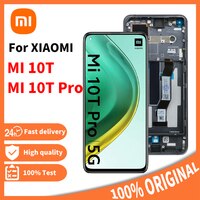 Оригинальный сенсорный ЖК-экран 6,67 дюйма для Xiaomi Mi 10T Pro, дигитайзер в сборе для Xiaomi Mi 10T Pro M2007J3SG M2007J3SY, ЖК-дисплей 1005003312259114
