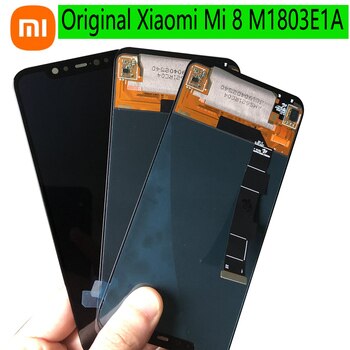 Оригинальный ЖК-дисплей AMOLED Xiaomi Mi 8 Mi8, сменный сенсорный экран, дигитайзер в сборе для Xiaomi Mi 8 M1803E1A, ЖК-рамка 1005003327585132