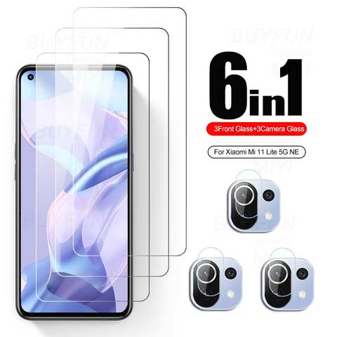 Защита камеры 1to6 для xiaomi xiomi xaomi xiami xiaomy xiaome mi 11 lite 11 lite light 4g 5g ne, защитная пленка из закаленного стекла 1005003330262032