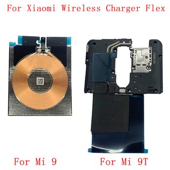 Чип для беспроводного зарядного устройства NFC модуль Антенна гибкий кабель для Xiaomi Mi 9 9T Беспроводное зарядное устройство гибкий кабель запасные части 1005003331261424