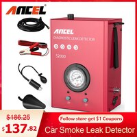 Автомобильный детектор утечки дыма ANCEL, тестер для обнаружения протечек на трубах, автомобильный вакуумный генератор дыма, диагностический инструмент 1005003336746116