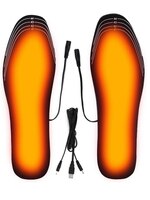 Стельки для обуви с подогревом от USB, электрическая грелка для ног, грелка для ног, коврик, зимние уличные спортивные стельки с подогревом, зимние теплые 1005003340501584