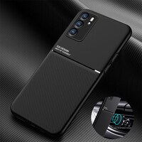 Магнитная матовая задняя крышка для Oppo Reno 6 Pro Чехол для телефона Reno 6 5G Reno 6Z Reno6 Reno 5 5G 4G 5 Lite Reno 2Z 4 Pro 4Z 5K 5F 1005003352579459