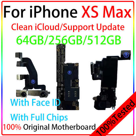 Материнская плата для iphone xs max, материнская плата с полным чипом, чистая разблокировка iCloud, оригинал 1005003356962633