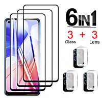 Закаленное стекло для OPPO A55, защитные стекла для экрана 9H, пленка для объектива камеры для OPPO A 55 CPH2325, защитная пленка Oppoa55 1005003371844925