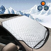 Новинка 2021, брендовый зимний чехол для лобового стекла автомобиля, защита от снега, мороза, льда, защита от пыли, тепловой солнцезащитный коврик 1005003385239423