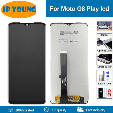 Оригинальный ЖК-дисплей для 6,2 "Moto G8 Play XT2015 XT2015-2, ЖК-дисплей с дигитайзером в сборе, замена для Motorola G8Play, дисплей с рамкой 1005003387896520