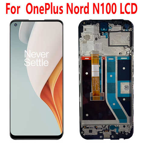 6,49 "оригинальный для OnePlus Nord N10 5G ЖК-дисплей, экран, сенсорная панель, дигитайзер, замена для One Plus Nord N100 1 + N200 N300 1005003388157375