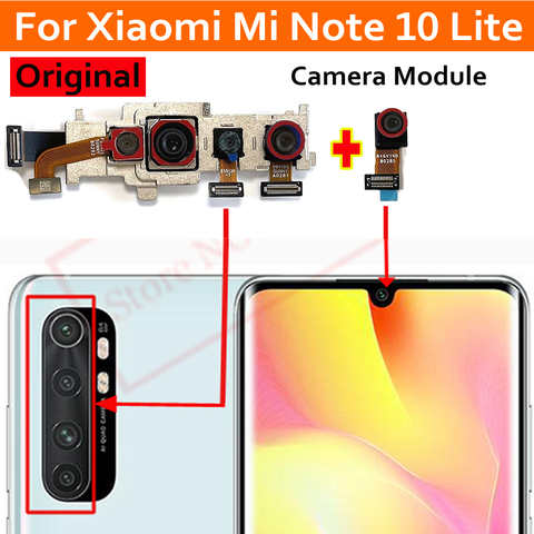 Оригинальная фронтальная камера заднего вида для Xiaomi Mi Note 10 Lite Note 10 lite, основная фронтальная камера для селфи, запасной модуль для замены 1005003389859562