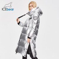 ICEbear 2022 зимний удлиненный пуховик в новом стиле модная зимняя женская куртка выше колена 1005003399676580