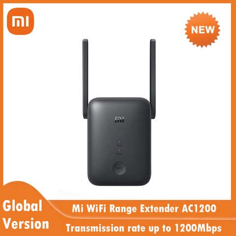 Новинка, внешний усилитель диапазона Wi-Fi Xiaomi Mi AC1200 2,4 ГГц и 5 ГГц, усилитель порта Ethernet 1200 Мбит/с, маршрутизатор сигнала Wi-Fi 1005003401450585