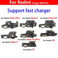 Новинка, зарядное устройство с USB-портом, док-разъем, зарядная плата, гибкий кабель, микрофон, микрофонная плата для Xiaomi Poco M3 / Redmi 9T 1005003402119334