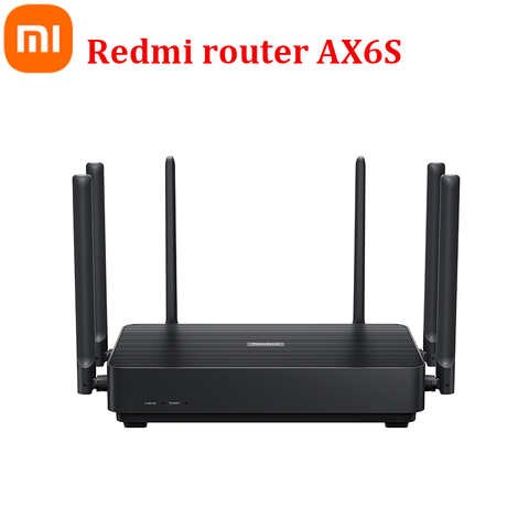 Оригинальный Xiaomi Redmi AX6S WIFI6 маршрутизатор 3000 Мбит/с сетка двухдиапазонный 5G 512 М 160 МГц OFDMA Эффективная передача 6 усилитель сигнала 1005003402297598