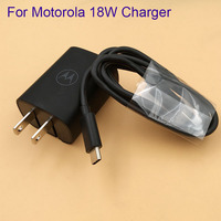 Быстрое зарядное устройство для Motorola 18 Вт с вилкой Стандарта США, адаптер питания с разъемом Micro USB/кабель Type C для Motorola Moto G6 G5 G5S E5 G4 Plus G7 Power 1005003410080263