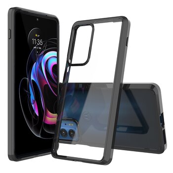 Прозрачный ударопрочный чехол с защитой от царапин и кристаллами для Motorola Moto Edge 20 Pro 20 Lite G100 G60 E7i Power One Fusion Plus, задняя крышка 1005003414632049