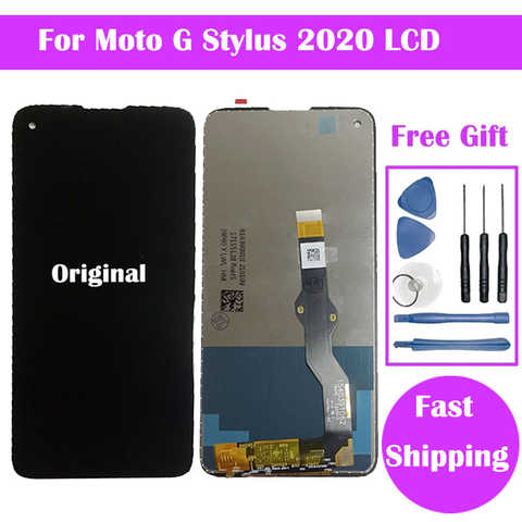 ЖК-дисплей 6,4 дюйма для Motorola For Moto G Stylus 2020, цифровой преобразователь сенсорного экрана в сборе для Moto G Stylus XT2043 1005003421684177