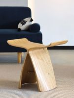 Табурет Wuli в датском стиле, сменный стул в гостиную с бабочкой, маленькая скамейка для креативного отдыха 1005003422713591