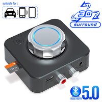 Bluetooth 5,0 аудио приемник SD TF карта RCA 3,5 мм AUX разъем 3D стерео музыка беспроводной адаптер для автомобиля динамик наушники авто вкл 1005003429455002