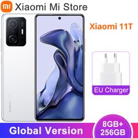 【Мировая премьера】 Глобальная версия Смартфон Xiaomi 11T 8 ГБ 128 ГБ / 256 ГБ Dimensity 1200-Ultra Octa Core 67 Вт Зарядка 108-мегапиксельная камера 1005003429988835