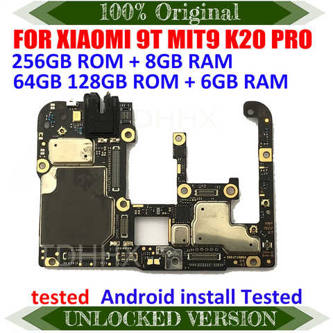 Полнофункциональная разблокированная материнская плата для Xiaomi 9t Mi9t M9t Mi 9t Pro REDMI K20 материнская плата с схемами 1005003431667600