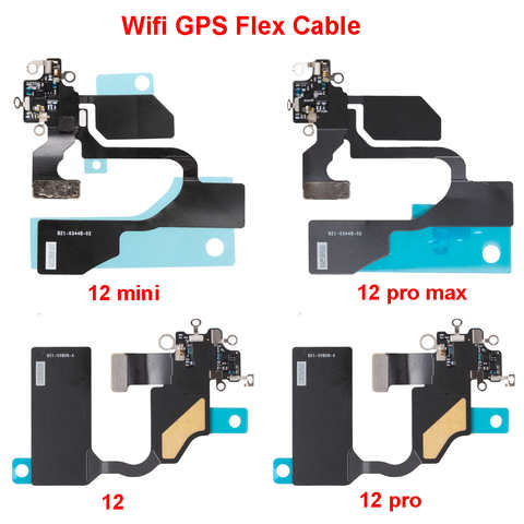 1 шт. WiFi GPS гибкие запасные части для iPhone 12 Pro Max mini Wifi сигнальная Антенна гибкий кабель запасные части 1005003432630580