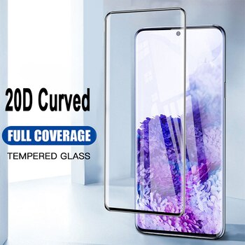Изогнутое стекло для телефона Samsung Galaxy S20 S20 + 20D, Защита экрана для Samsung S21 Ultra S10 Plus S10E, стекло с полным покрытием 1005003433049081