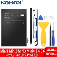 Аккумулятор NOHON для iPad Pro 9.7 10.5 12.9 дюйма Mini 1 2 3 4 5 6 Air сменный литий-полимерный батарея для планшета A1474 A1547 A1798 1005003434544720
