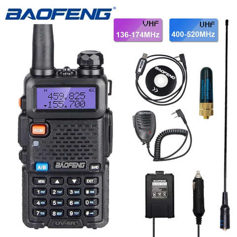 UV-5R Baofeng профессиональная рация VHF UHF двухдиапазонный HF приемопередатчик длинная рация двухсторонний CB радикоммуникатор для охоты 1005003435183216