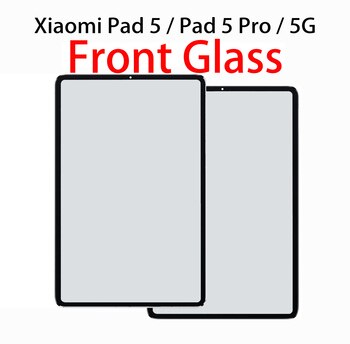 Новое Переднее стекло (без сенсорного дигитайзера), ЖК-дисплей, внешняя панель экрана для Xiaomi Pad 5 / Pad 5 Pro, для замены XIAOMI MI PAD 5 1005003437787694