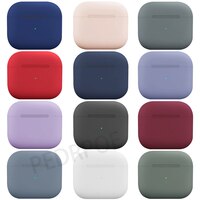 Силиконовый чехол для Apple Airpods 3, защитный чехол, Bluetooth чехол для беспроводных наушников apple airpods, новые аксессуары для наушников 1005003437897164