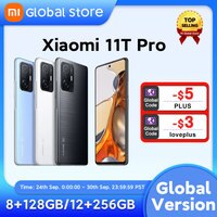 Глобальная версия смартфона Xiaomi 11T Pro 128G/256G флагманский Восьмиядерный Snapdragon 888 камера 108MP 120Hz AMOLED 120W HyperCharge 1005003439755436