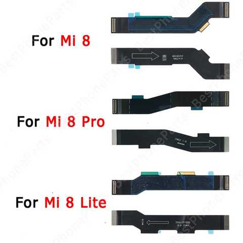 Для Xiaomi Mi 8 Pro Mi8 Lite гибкий кабель Разъем материнская плата новая Оригинальная ремонтная материнская плата лента запасные части 1005003439963618