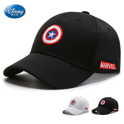 Детская шапка Disney Captain America, детская бейсболка, осенне-весенние детские Снэпбэк кепки для мальчиков и девочек, уличные шапки в стиле хип-хоп 1005003450297481