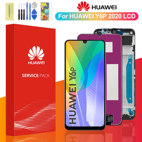 Оригинальный ЖК-дисплей 6,3 ''для Huawei Y6P 2020 + сменный сенсорный экран для Huawei Honor 9A, экран для телефона, ЖК-дисплей 1005003450457119