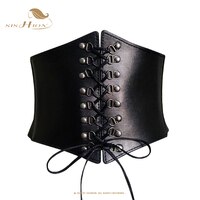 Корсет SISHION женский в готическом стиле, корсет для талии под грудью, пикантный черный корсет для невесты, бюстье, VD2605 1005003471650891