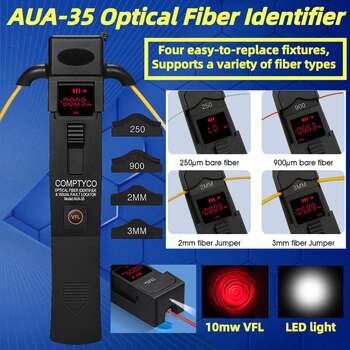 COMPTYCO AUA-35/40 (опционально) волоконно-оптический индикатор направления волокон Встроенный 10 мВт Визуальный дефектоскоп и светильник ка 1005003480713877