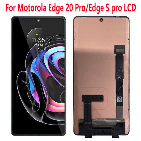 Оригинальный ЖК-дисплей для Edge S Pro, сенсорный экран, дигитайзер в сборе, замена 6,7 дюйма для Motorola Moto Edge 20 20Pro Pantalla 1005003484648177