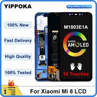ЖК-дисплей 6,21 "для xiaomi Mi 8, дигитайзер в сборе для Xiaomi 8, дисплей с сенсорным экраном M1803E1A Mi 8, сменный ЖК-дисплей 1005003499935142