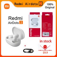 Оригинальные беспроводные наушники Xiaomi Redmi Airdots 2 TWS, Bluetooth наушники, управление ии, игровая гарнитура с микрофоном, Bluetooth-наушники 1005003510973851